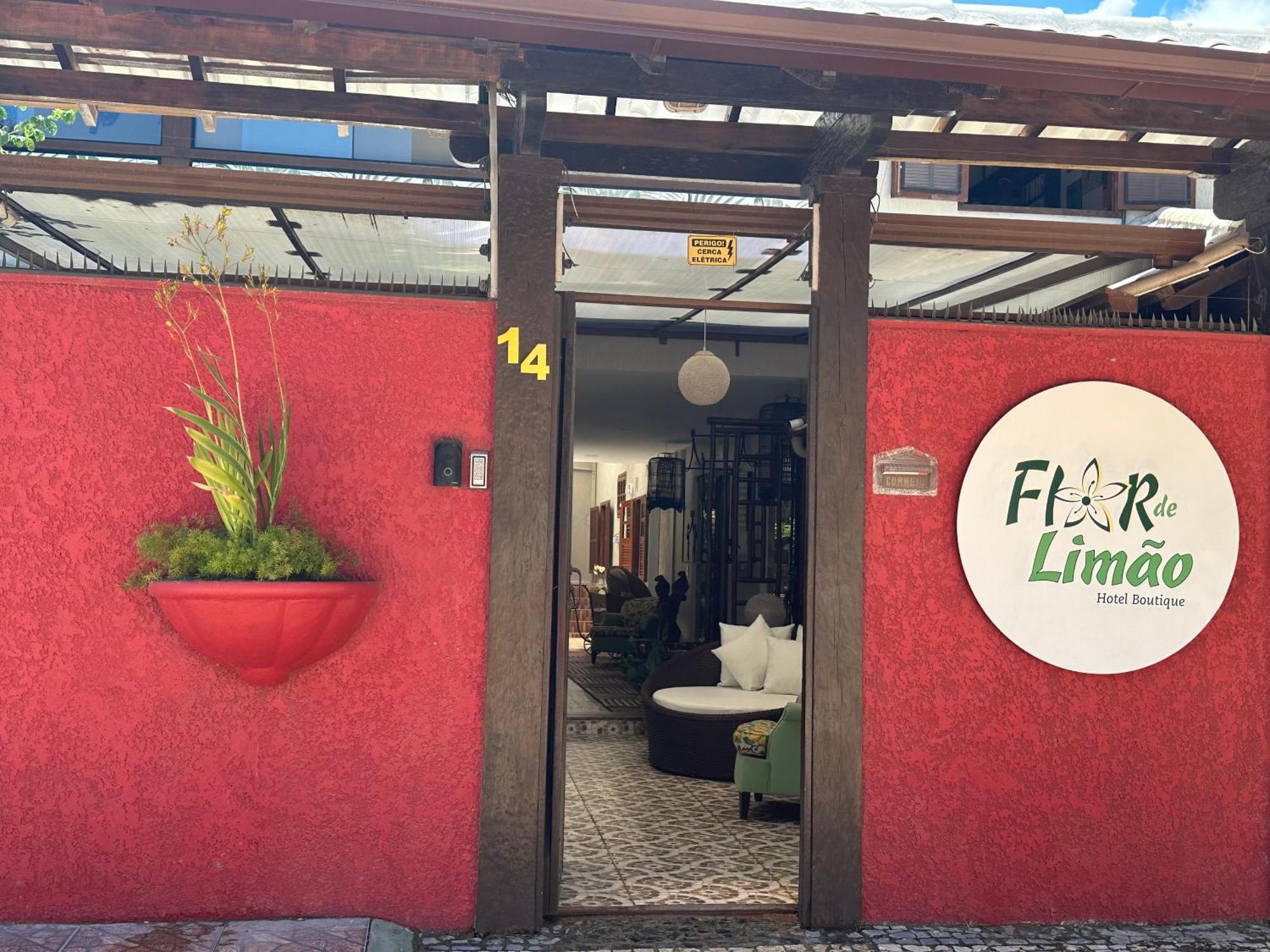 Flor De Limao Hotel Boutique Coroa Vermelha Esterno foto